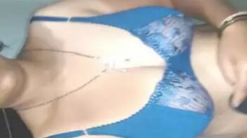 Horny Desi Mature Wife Stripped Naked and Caught by Lucky Hubby's Camera.