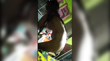 Babe Stripped Naked, Curves on Full Display, Pussy Soaked and Horny as Hell