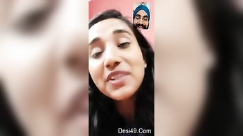 Busty Desi Babe's Jugs Get a Lucky Bearded Squeeze in Steamy XXX Session