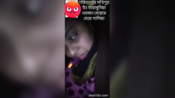 Big Tit Desi Village Slut Flashing Her Massive Juggs on a Hot Videocall