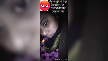 Big Tit Desi Village Slut Flashing Her Massive Juggs on a Hot Videocall