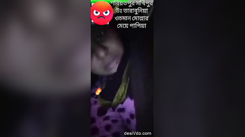 Big Tit Desi Village Slut Flashing Her Massive Juggs on a Hot Videocall