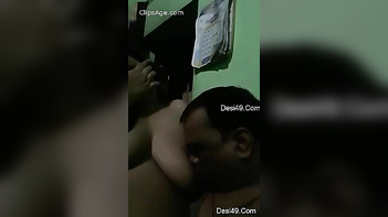 Porn Partner Licking Desi Bitch's Nipples, Eagerly Fucking Her.