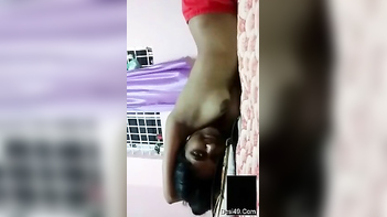 Dirty Desi Bitch Strips Naked in Bed, Making Online Perverts Cum Hard.