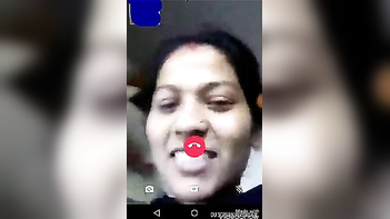 Filthy Indian Slut Flashes Her Tits at Online Casting for Fake Job Scam