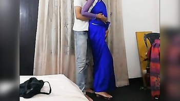 Desi School Teacher Ravaged by Spa Boy's Hard Cock in Steamy Indian Fuck Fest