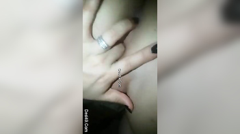 Desi Teen Flashes Shaved XXX Twat, Rubs Herself Senseless.