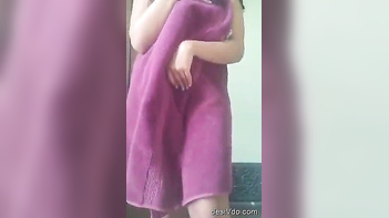 Desi Indian Bhabhi's Huge Boobs Bouncing Wildly While She Gets Fucked Hard