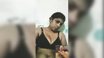 Desi Aunty Gets Nasty on Video Call, Moaning and Begging for More!