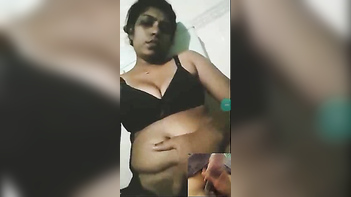 Desi Aunty Gets Nasty on Video Call, Moaning and Begging for More!