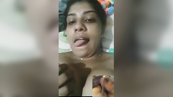 Desi Aunty Gets Nasty on Video Call, Moaning and Begging for More!