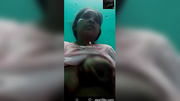 Horny Mature Lady Rubbing Her Wet Pussy and Moaning Loudly.