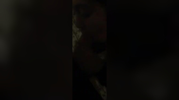 Teen Slut Blows Married Neighbor's Cock on Porch.