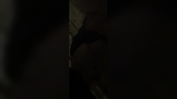 Teen Slut Blows Married Neighbor's Cock on Porch.