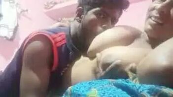 Dewar Bends Bhabhi Over, Sucks Her Tits Hard in 2 Raw Clips