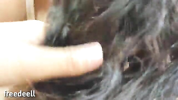 My Horny Indian Sis - She Shaved My Cock Hair and Sucked Me Dry in Hindi XXX