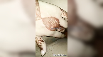 Horny Indian Bitch Rubs Her Juicy Tits and Soaking Wet Cunt.