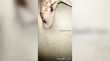 Horny Indian Bitch Rubs Her Juicy Tits and Soaking Wet Cunt.