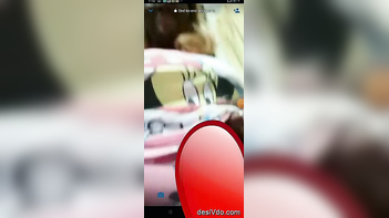 Horny Babe Flaunting Her Tits on Video Call, Making Cocks Throbbing Hard!