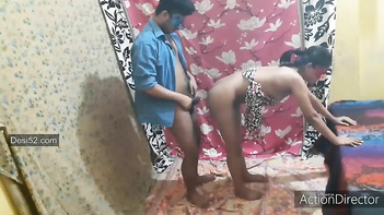 My Horny Aunt Sameera - Hardcore Sex with Nephew and Rough Fucking Action