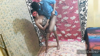 My Horny Aunt Sameera - Hardcore Sex with Nephew and Rough Fucking Action