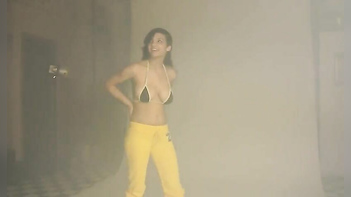 Fierce Indian Teen Bounces Her Giant XXX Tits in Steamy Studio Strip Show