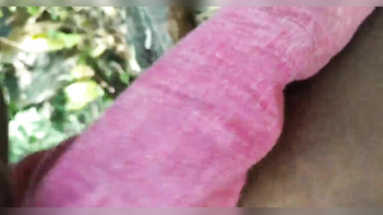 Amazing Desi Chick Gives Mind-Blowing Outdoor Handjob, Sucking Dick Like a Pro