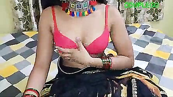 Punjabi Bhabhi Furiously Fucks Devar, Moaning and Screaming in Ecstasy.