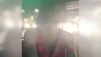 Big-Titted Desi Babe Gets Her Juicy Tits Fucked Hard in Public Transport.