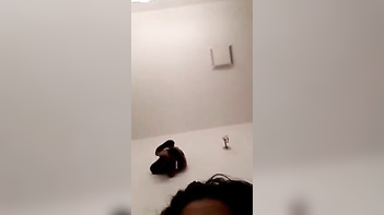 This Desi Slut Flash Her Wet Pussy in a Red Bra and Finger Fuck Herself on Cam.