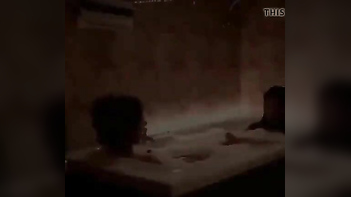 Gorgeous Tamil Babe Flaunts Her Wet Pussy and Perky Tits in Steamy Bath Action!