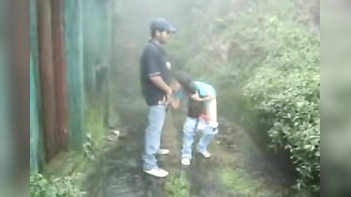 Desi Twinks Get Wild and Soaked in a Rainy Day Blowjob Fest