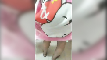 Busty Indian Babe Gets Freaky in Bathroom Sex Chat with Horny Pal.