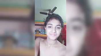 Filthy Desi Bitch Rubs Her Wet Pussy Hard on Selfie Cam.