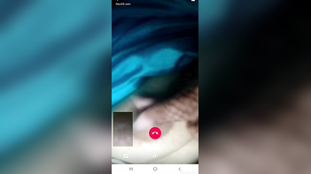 Desi Village Babe's Wild Video Call - Lover Makes Her Squirt Hard!