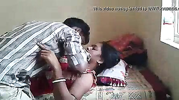 Busty Bengali Boudi Get Her Big Boobs Sucked Hard by Horny Devar
