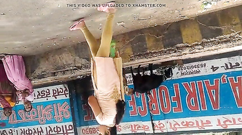 Horny Bitch in Tight Leggings Gets Pounded Hard and Creamed On.