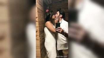 Punjabi Couple Banging Hard in Hotel Room, Moaning Loud and Rough.