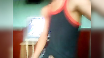 Indian Boy's Erect Cock Gets Stroked Hard by Horny GF in Steamy Session.