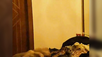 Lucky Bastard Gets His Dick Sucked Dry by a Gorgeous Slut.