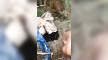 Desi Paki Randi Ravaged in Jungle - Raw, Hardcore Fucking and Wild Orgasms!