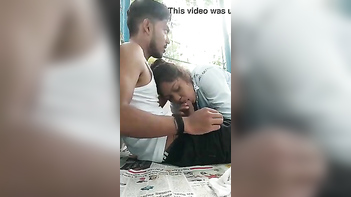 Horny Housewife Gets Drilled Hard and Takes a Messy Desi Blowjob.