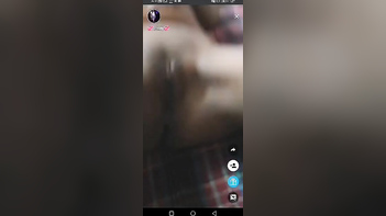 Milking Desi Wife's Jugs on Live Tango Show, Fucking Wild and Creamy.