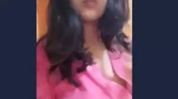 Desi Bitch Gets Her Tits Poked Hard Through Her Dress.