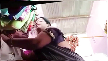 Busty Kannada Milf Aunty Gets Her Big Boobs Sucked Hard by a Horny Tailor.