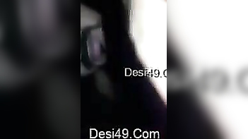 Horny Hubby Sucks and Xxx Desi Wife's Tits Hard - Indian Porn Tube Video.