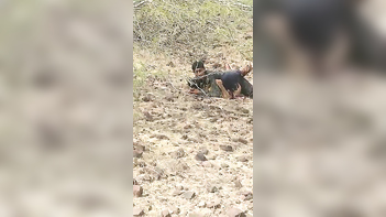 Village Slut Gets Pounded Hard Outdoors by Horny Young Stud in XXX Action