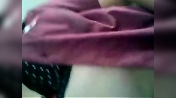 Horny Indian Maid Gags on Owner's Son's Big Cock Until He Cums Hard.