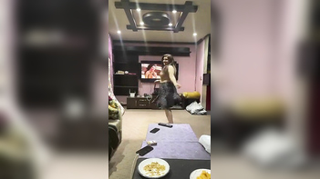 Paki Slut Shows Off Her Big Tits and Ass in Nude Dance Extravaganza.