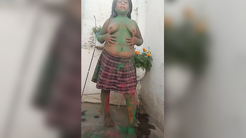 This Slutty Bhabhi Get Nailed Hard in Full Color HD Action